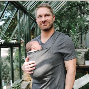 Never worn mens size large Lalabu “dad shirt”.